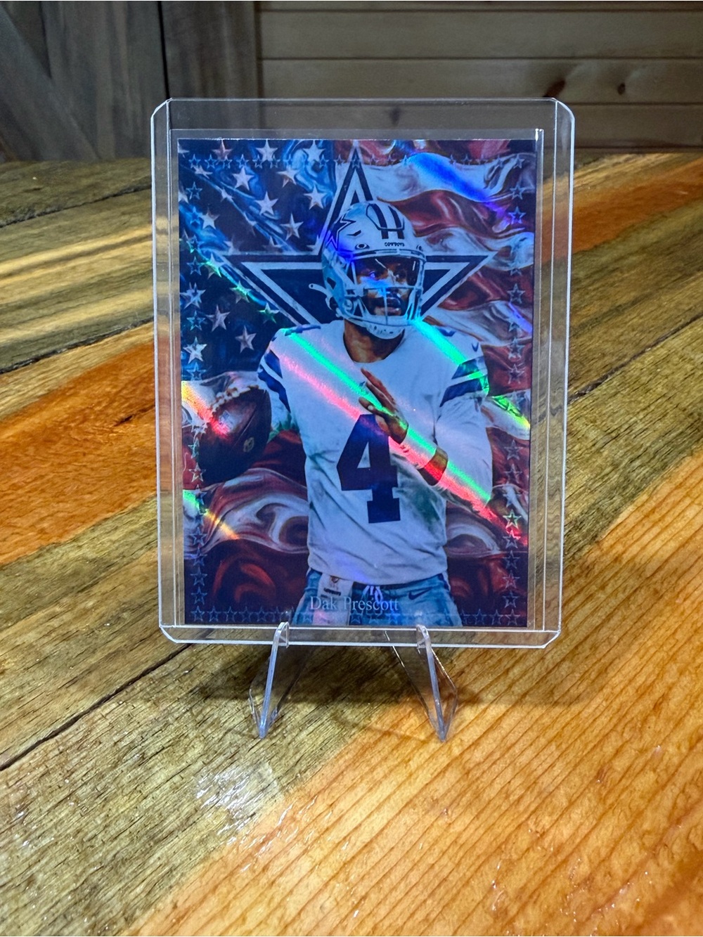 Dak Prescott Dallas Cowboys Custom Football Card